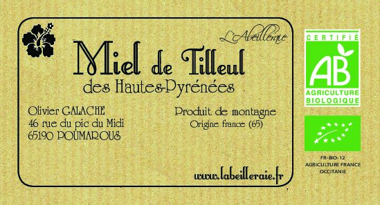 Miel de tilleul - bio
