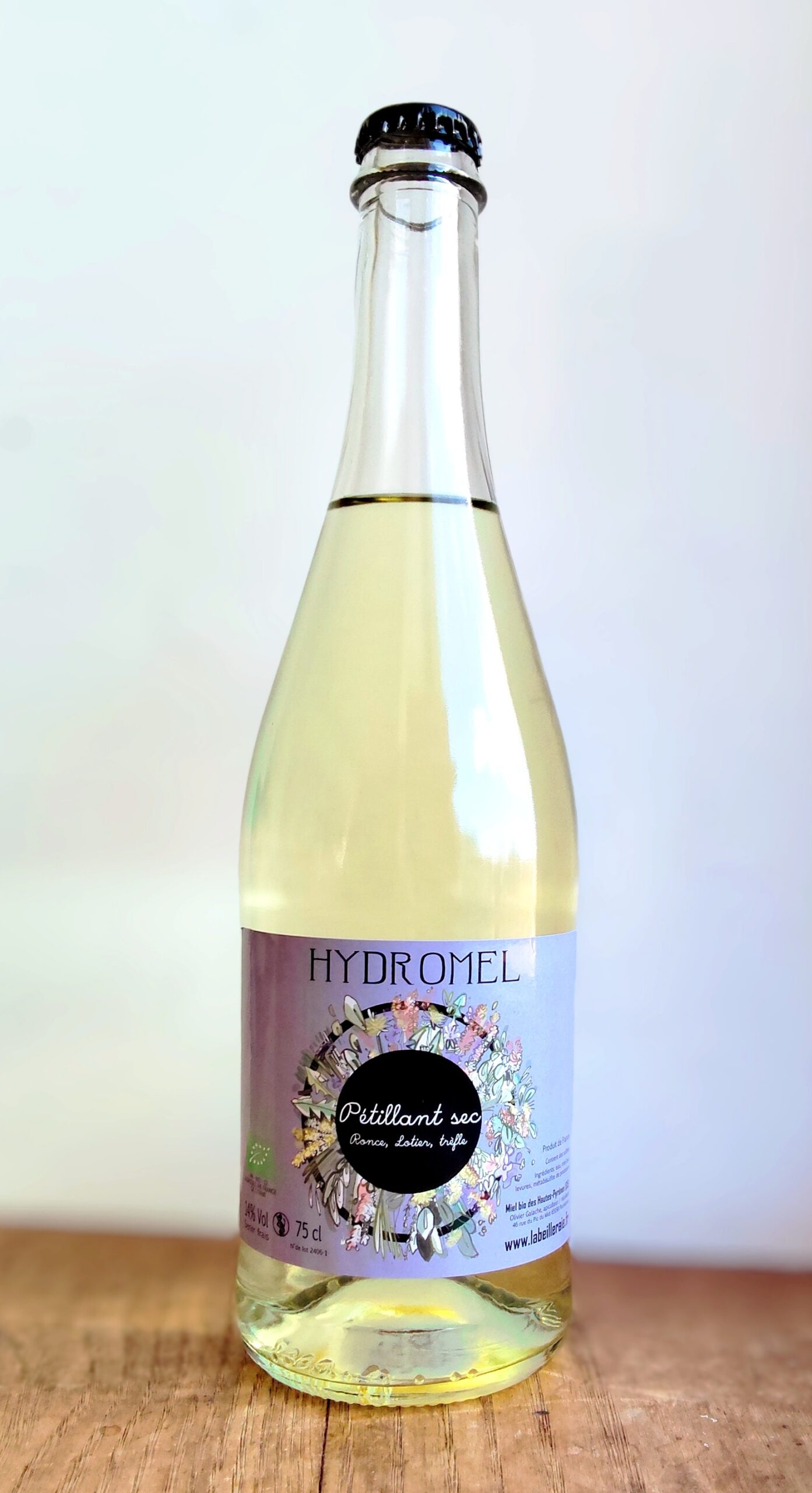 Hydromel bio - sec pétillant